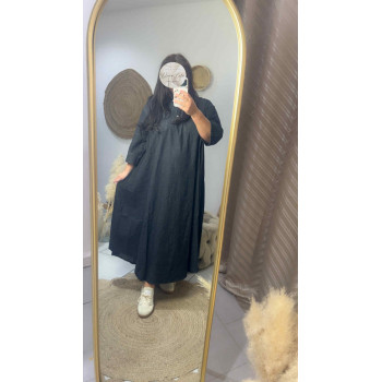 Robe longue noir