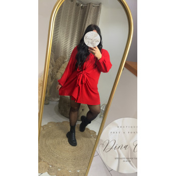 Robe noeud rouge