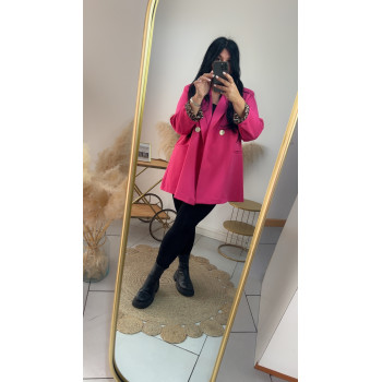 Long blazer  fushia 🐆💕