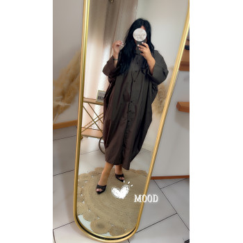 robe  chemise chocolat 🤎