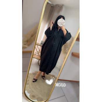 robe chemise  noir🖤