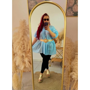 Blouse bleu