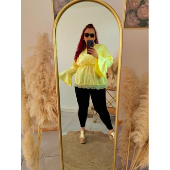 Haut longue manche jaune