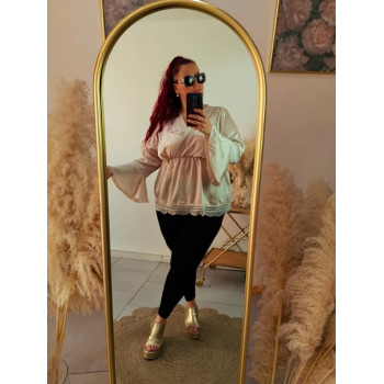 Haut longue manche beige