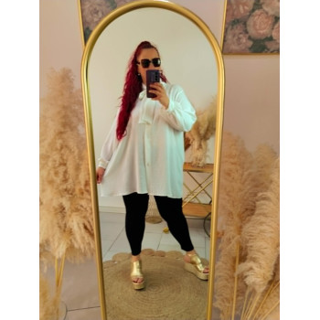 Tunique chemisier blanche