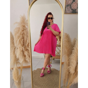 Rose gauffré rose