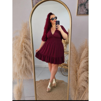 Robe bordeau