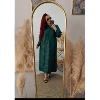 Robe longue verte