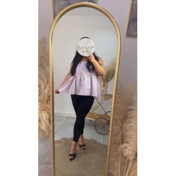 Haut volant rose