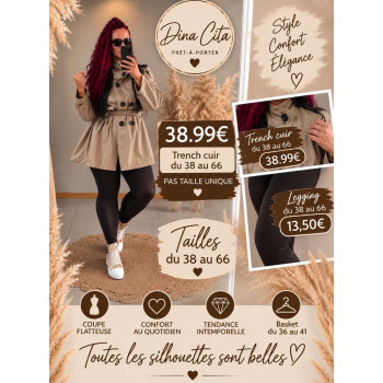 Trench beige