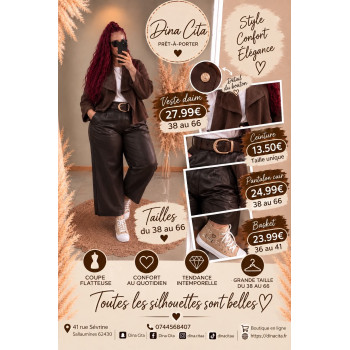 Veste marron